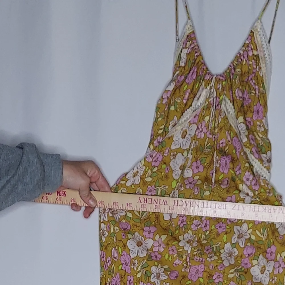Intimately Free People Slip Dress Medium All I Wanted‎ Maxi Floral Empire Slit